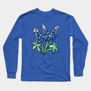 Texas Bluebonnets Long Sleeve T-Shirt